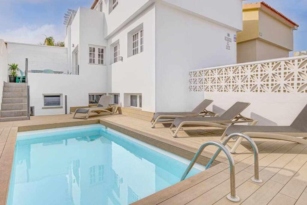 La Favorita Preciosa Villa Con Piscina Privada Corralejo Dış mekan fotoğraf